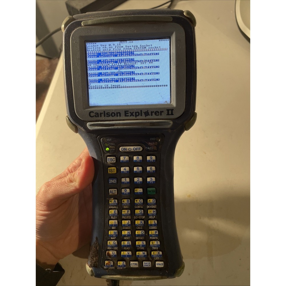 Carlson Explorer II Data Collector Surveying Handheld 112378 - UNIT ONLY